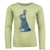 Girls STONES and BONES T-Shirts With Long Sleeves | Blissed - Bunny Olive - Stones And Bones