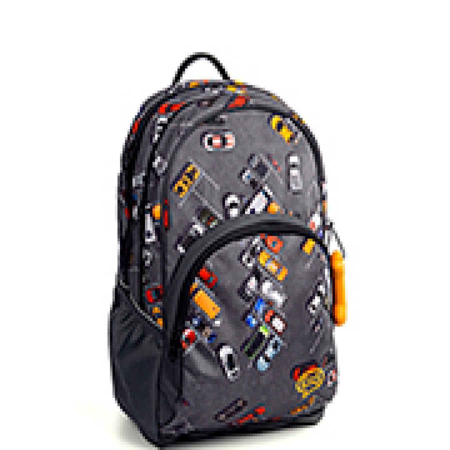 Boys STONES and BONES Backpacks | Aspen 3.0 - Planet Bogey Indigo - Stones And Bones