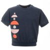 Girls STONES and BONES T-Shirts Short Sleeves | Venice - Shapes Navy - Stones And Bones