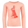 Girls STONES and BONES T-Shirts With Long Sleeves | Blissed - Bunny Pink - Stones And Bones