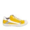 Boys STONES and BONES Low Shoes | Maust Calf Yellow + White - Stones And Bones