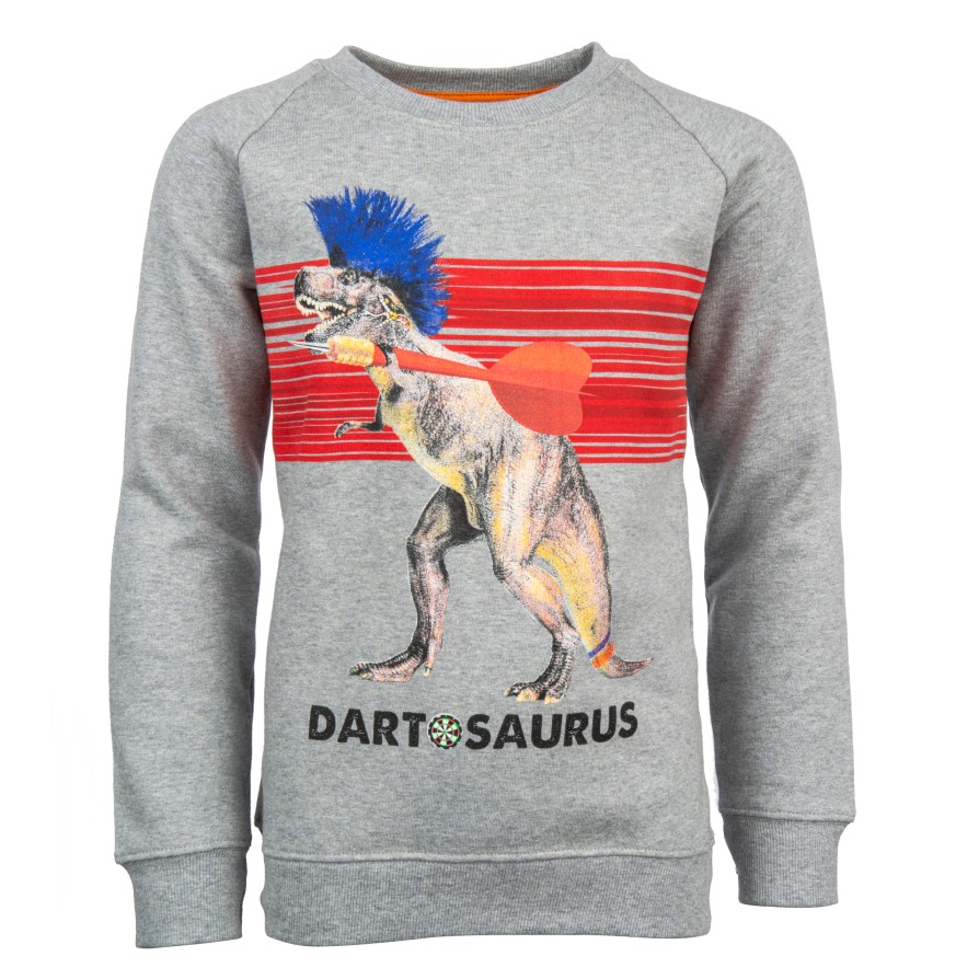 Boys STONES and BONES Sweaters No Hood | Imagine - Dartosaurus M.Grey - Stones And Bones