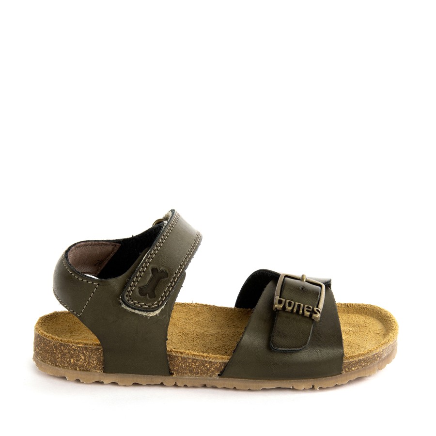 Boys STONES and BONES Sandals | Lindo Eco Khaki - Stones And Bones