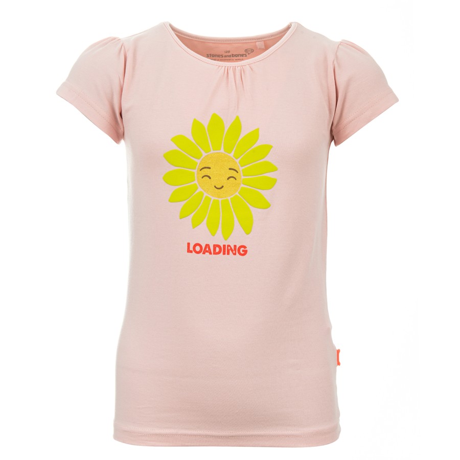 Girls STONES and BONES T-Shirts Short Sleeves | Florene - Loading Pink - Stones And Bones