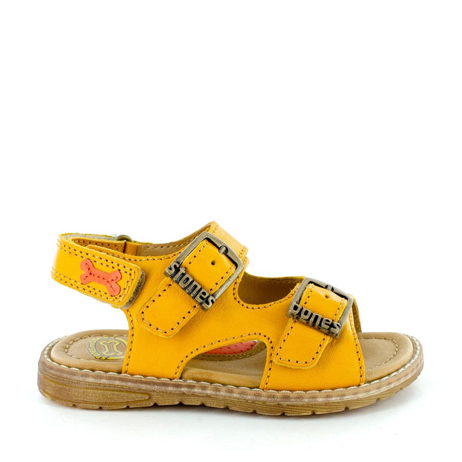 Boys STONES and BONES Sandals | Dardo Calf Ocre - Stones And Bones