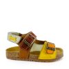 Boys STONES and BONES Sandals | Lopin Calf Ocre + Cuoio - Stones And Bones