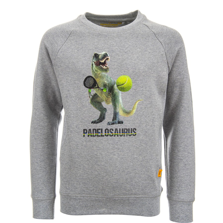 Boys STONES and BONES Sweaters No Hood | Elliott - Padelosaurus M.Grey - Stones And Bones