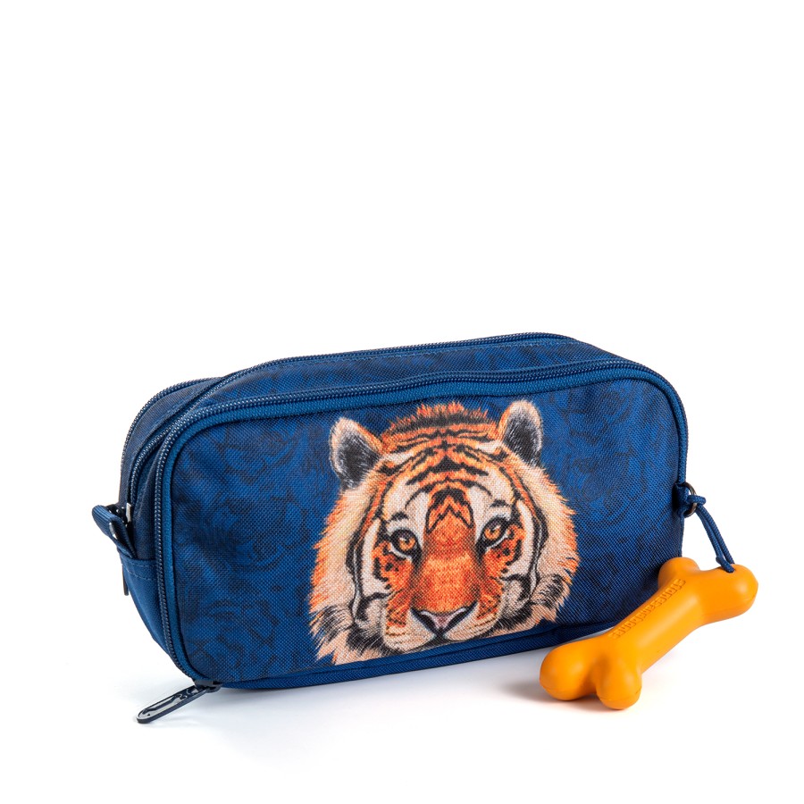 Boys STONES and BONES Pencil Cases | Rowan 2.0 - Tiger Electric - Stones And Bones