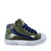 Boys STONES and BONES Sneakers | Raspo Calf - Crs Khaki + Navy - Stones And Bones