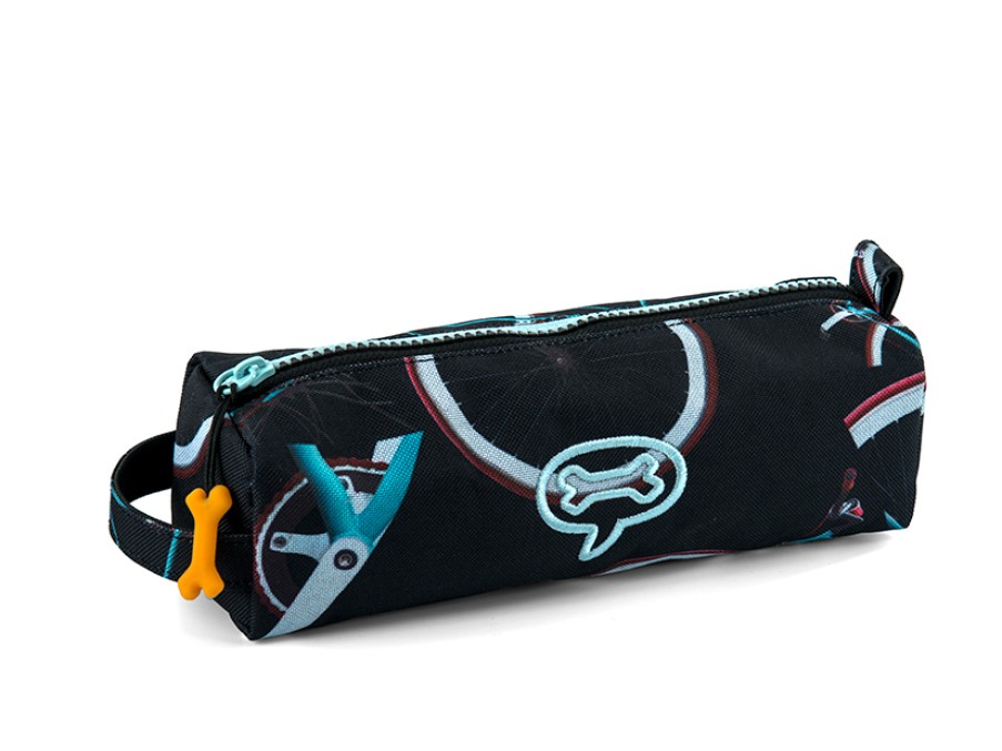 Boys STONES and BONES Pencil Cases | Oregon 2.0 - Bikes Black - Stones And Bones