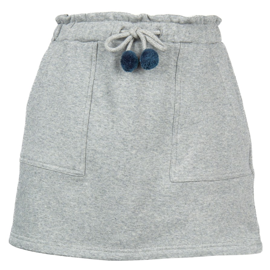 Girls STONES and BONES Skirts | Oslo - Pompoms M.Grey - Stones And Bones