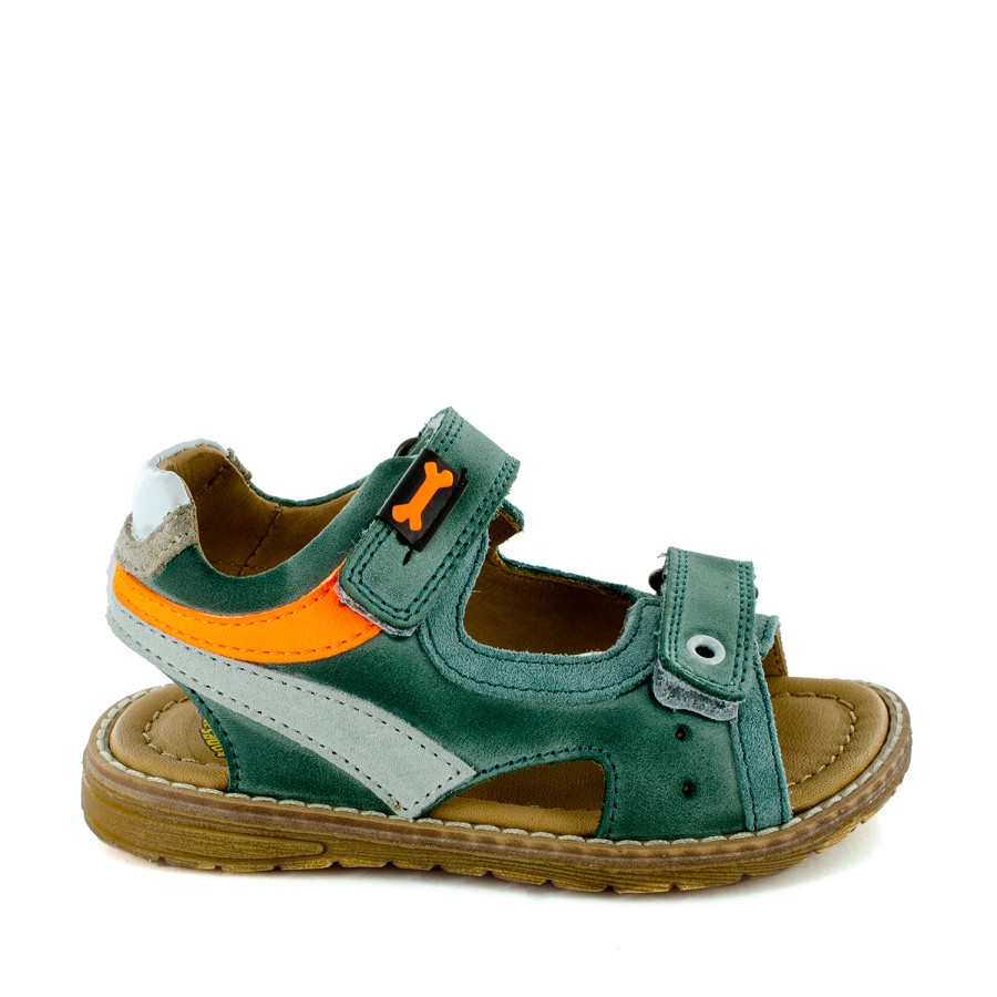 Boys STONES and BONES Sandals | Drops Vit Oxide + Orange Fluo - Stones And Bones