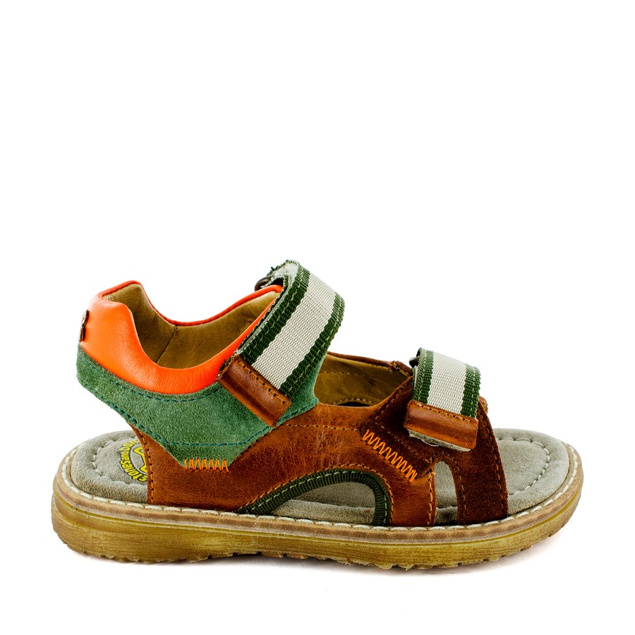 Boys STONES and BONES Sandals | Rolet Crs Terra + Cognac - Stones And Bones