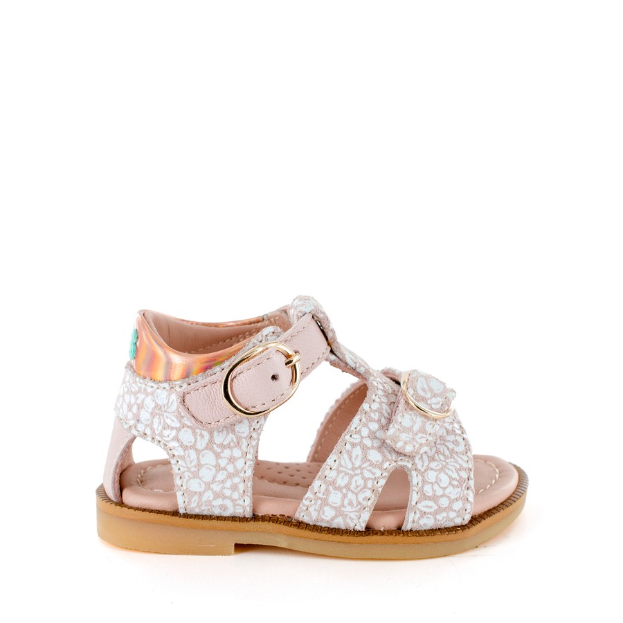 Girls STONES and BONES Sandals | Meue Calf L.Rose - Stones And Bones