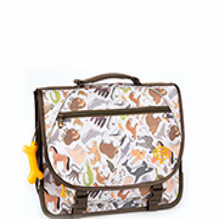 Girls STONES and BONES School Bags | Lily - Geo Pink - Stones And Bones