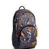 Girls STONES and BONES Backpacks | Aspen 3.0 - Flowerpower Navy - Stones And Bones