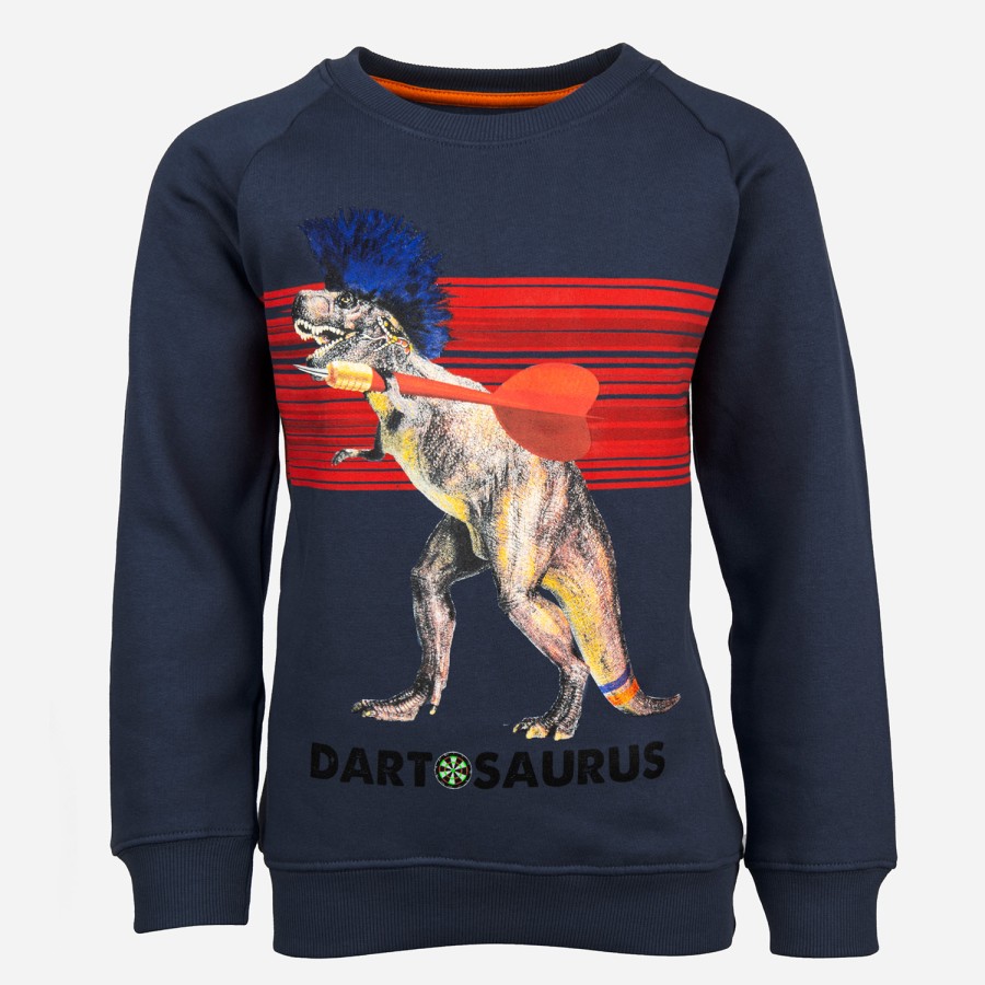 Boys STONES and BONES Sweaters No Hood | Imagine - Dartosaurus Navy - Stones And Bones