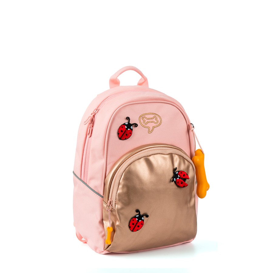 Girls STONES and BONES Toddler Backpacks | Laurel 2.0 - Ladybug Blossom - Stones And Bones