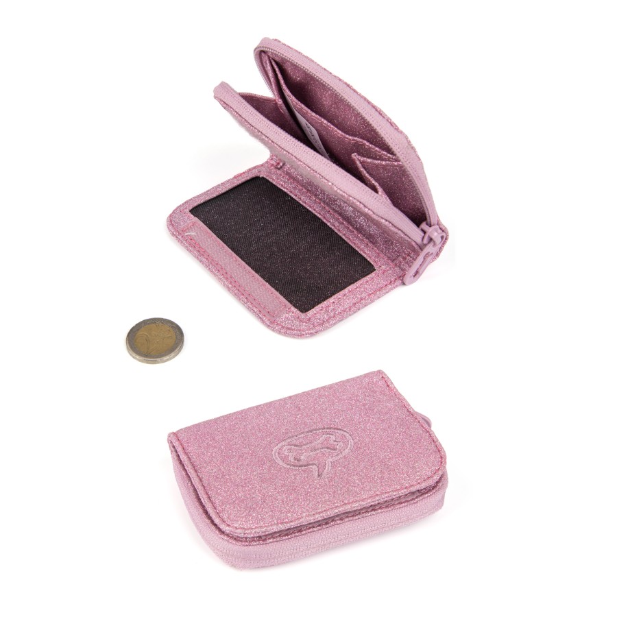 Girls STONES and BONES Wallets | Bryce - Glitters Rose - Stones And Bones