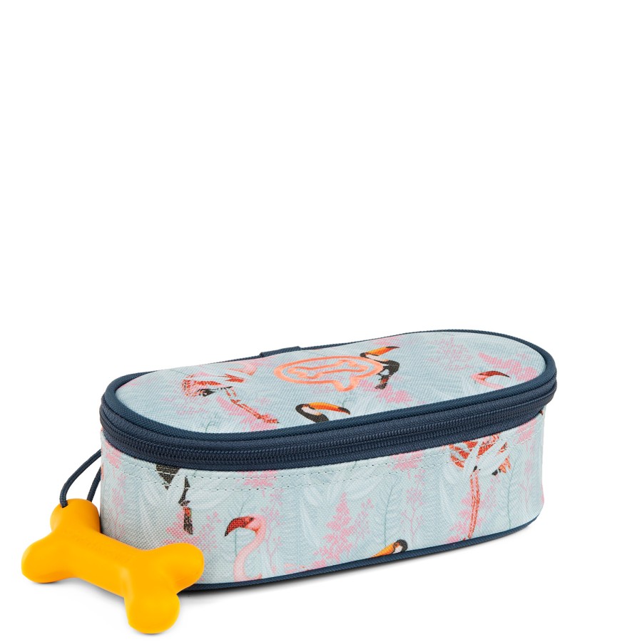 Girls STONES and BONES Pencil Cases | Oak - Tropical Jeans - Stones And Bones