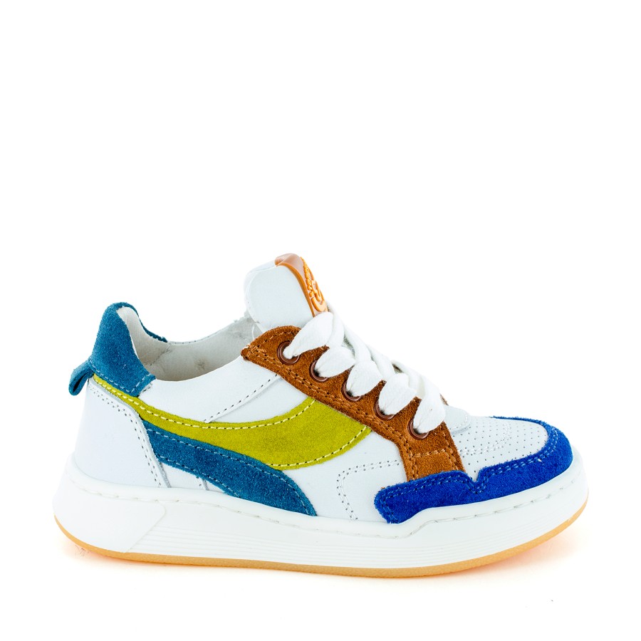 Girls STONES and BONES Low Shoes | Revin Crs Off White + Brandy - Stones And Bones