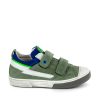 Boys STONES and BONES Low Shoes | Rodge Calf Moss + Electric Blue - Stones And Bones