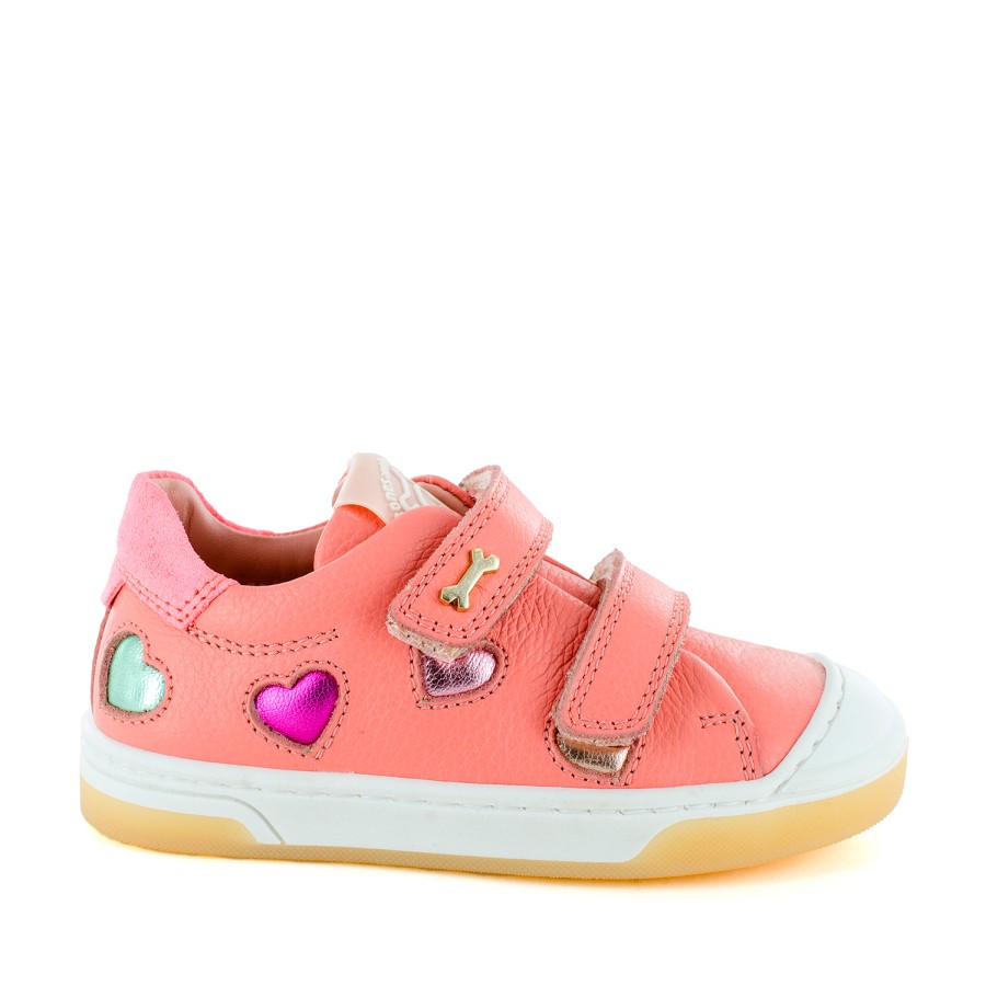 Girls STONES and BONES Low Shoes | Delly Calf Salmon - Stones And Bones