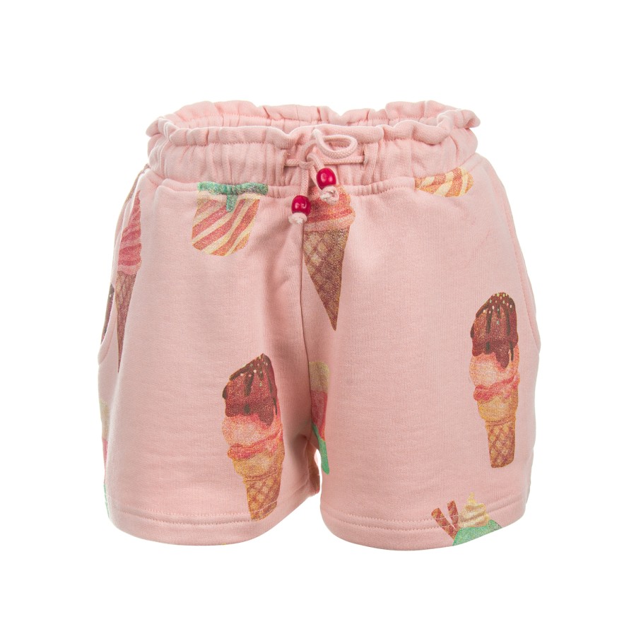 Girls STONES and BONES Shorts | Palm - Ice Pattern Pink - Stones And Bones