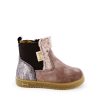 Girls STONES and BONES Half Boots | Neki Crs - Metal Old Rose + Nude - Stones And Bones