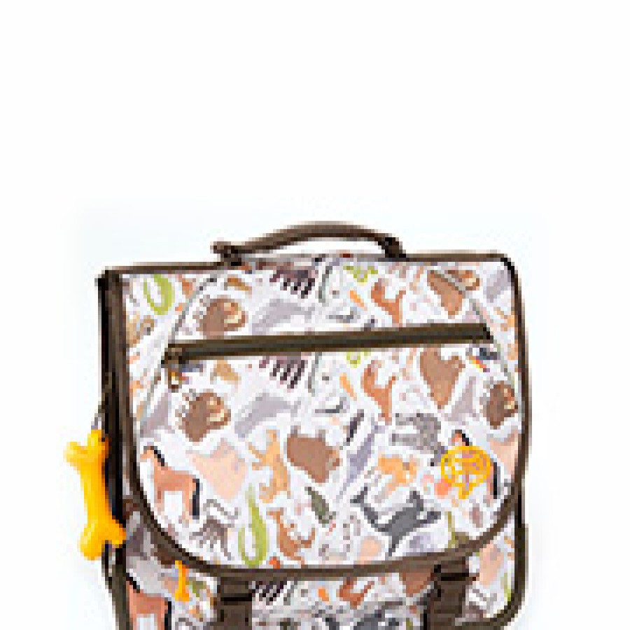 Boys STONES and BONES School Bags | Lily - Nuance Mud - Stones And Bones