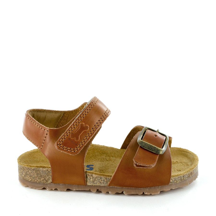 Boys STONES and BONES Sandals | Lindo Eco Cognac - Stones And Bones