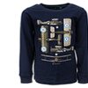 Boys STONES and BONES T-Shirts With Long Sleeves | Tougher - Space Force Bordo - Stones And Bones