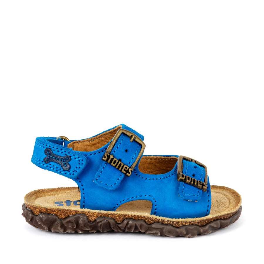 Boys STONES and BONES Sandals | Wham Nab Azure + Electric Blue - Stones And Bones