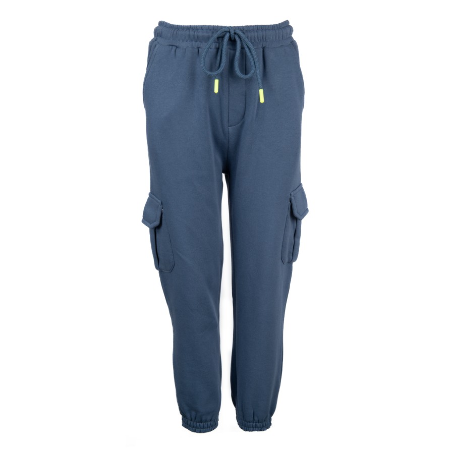 Boys STONES and BONES Jogging Pants | Trooper - Solid Denim - Stones And Bones