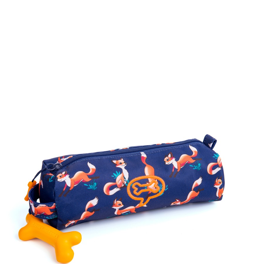 Girls STONES and BONES Pencil Cases | Oregon 2.0 - Foxes Electric - Stones And Bones