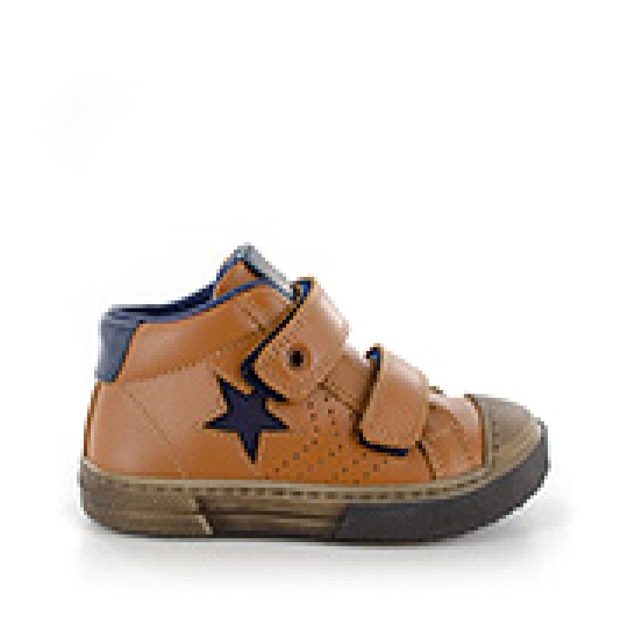 Boys STONES and BONES Sneakers | Rosti Calf - Crs Blue + Oxide - Stones And Bones