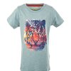 Boys STONES and BONES T-Shirts Short Sleeves | Russell - Haai Red - Stones And Bones