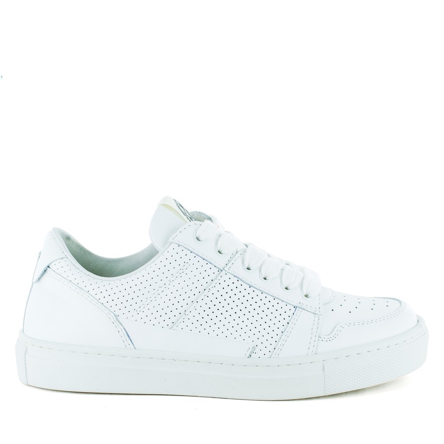 Boys STONES and BONES Low Shoes | Motias Calf White - Stones And Bones