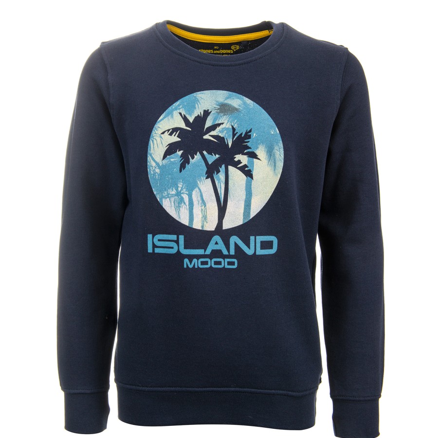 Boys STONES and BONES Sweaters No Hood | Impress - Island Navy - Stones And Bones