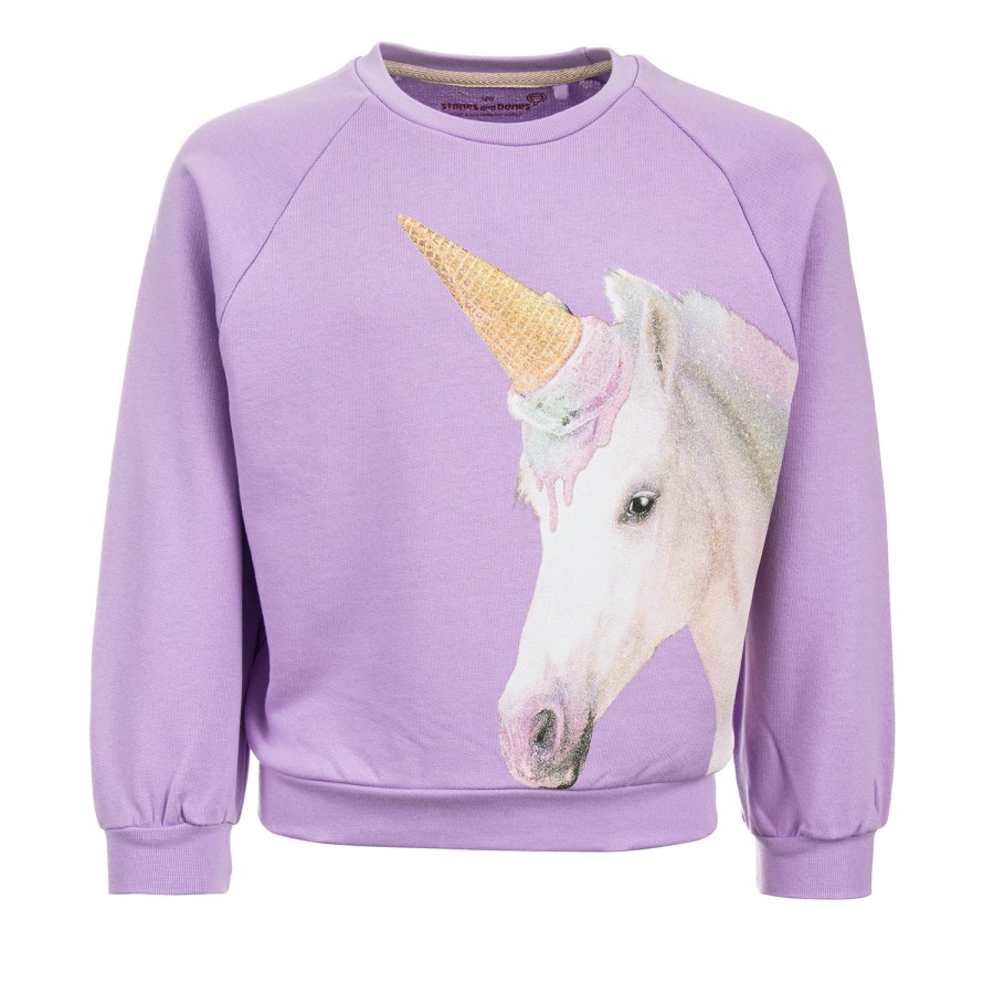 Girls STONES and BONES Sweaters No Hood | Odessa - Unicorn Lavender - Stones And Bones