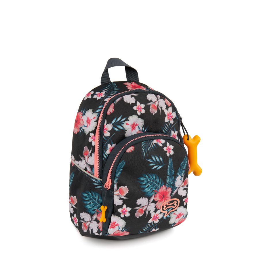 Girls STONES and BONES Toddler Backpacks | Laurel - Flowers Navy - Stones And Bones