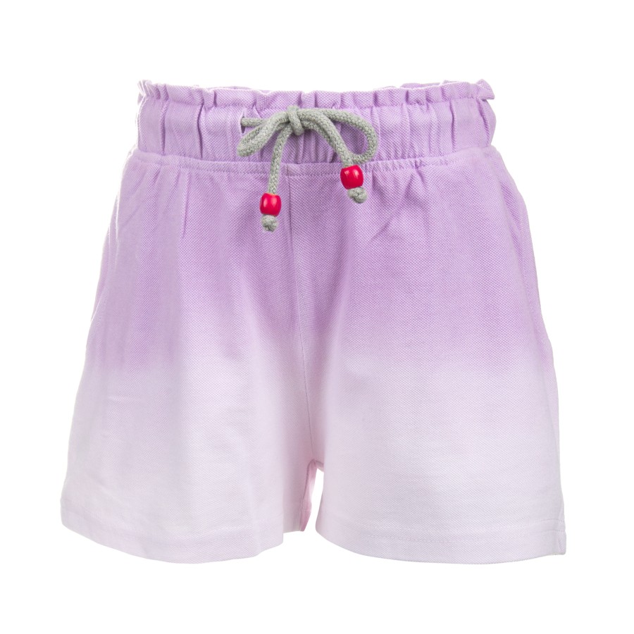 Girls STONES and BONES Shorts | Palm - Pique Dip Lavender - Stones And Bones