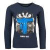 Girls STONES and BONES T-Shirts With Long Sleeves | Blissed - Grouphug Navy - Stones And Bones