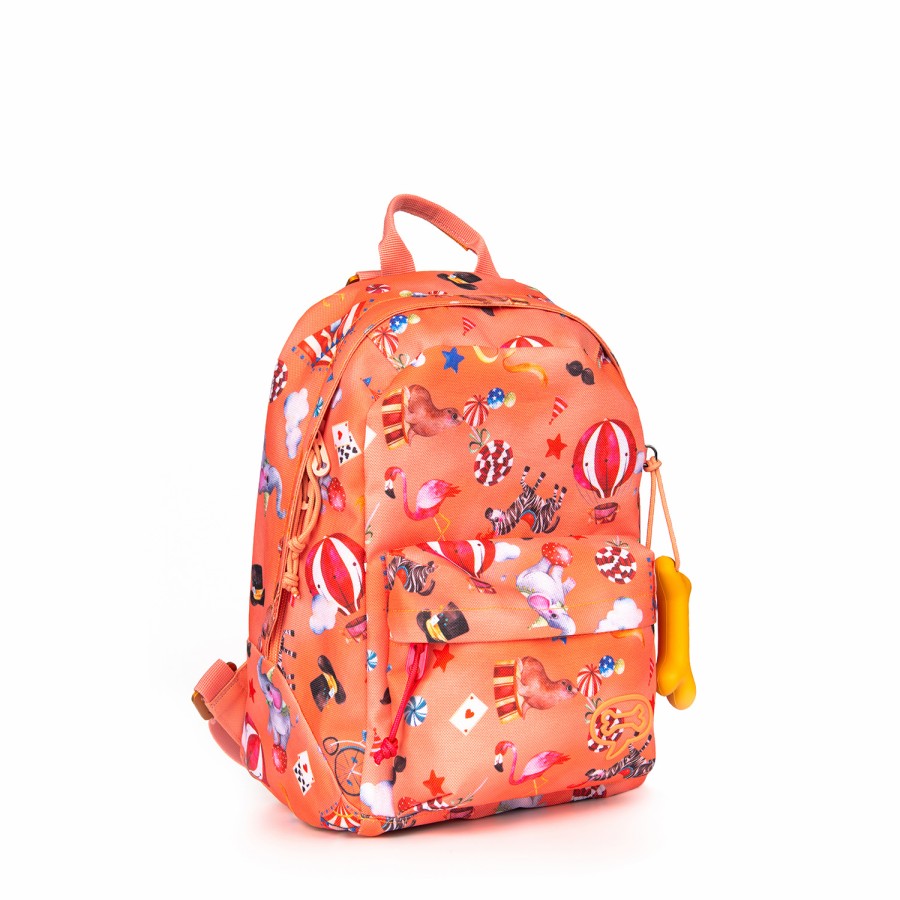 Girls STONES and BONES Toddler Backpacks | Eve - Circus Fuchsia - Stones And Bones