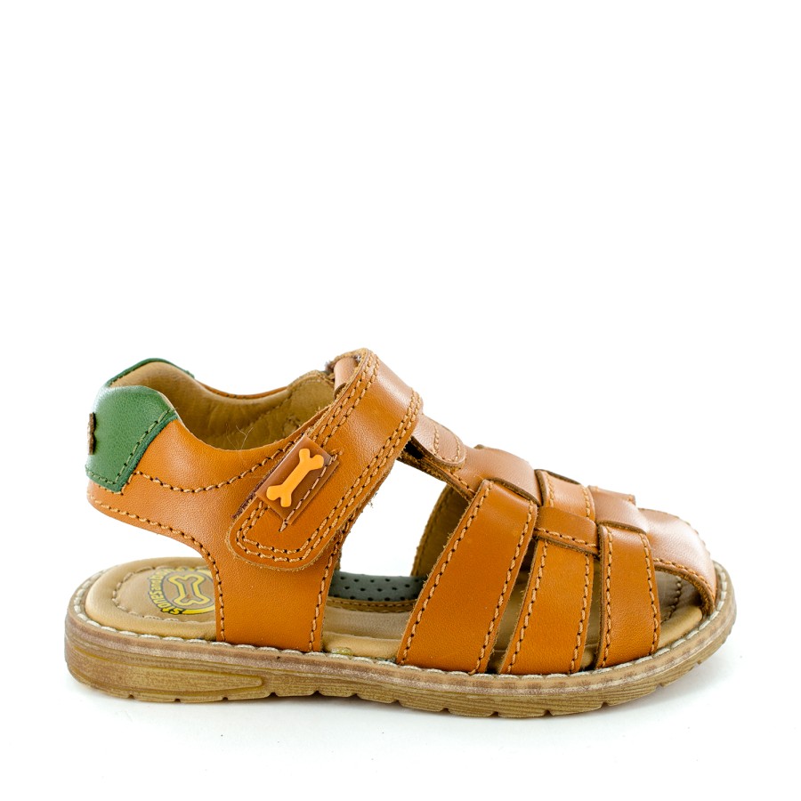 Boys STONES and BONES Sandals | Dello Calf Cuoio - Stones And Bones