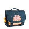 Girls STONES and BONES School Bags | Lotus Pl - Magic Waterlily Navy - Stones And Bones