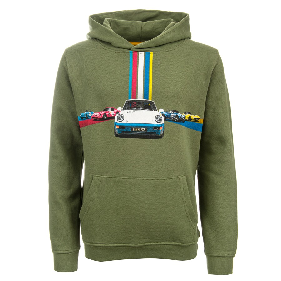 Boys STONES and BONES Hoodies | Florida - Car Collection Khaki - Stones And Bones