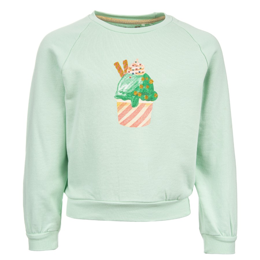 Girls STONES and BONES Sweaters No Hood | Odessa - Sundae Ice Mint - Stones And Bones