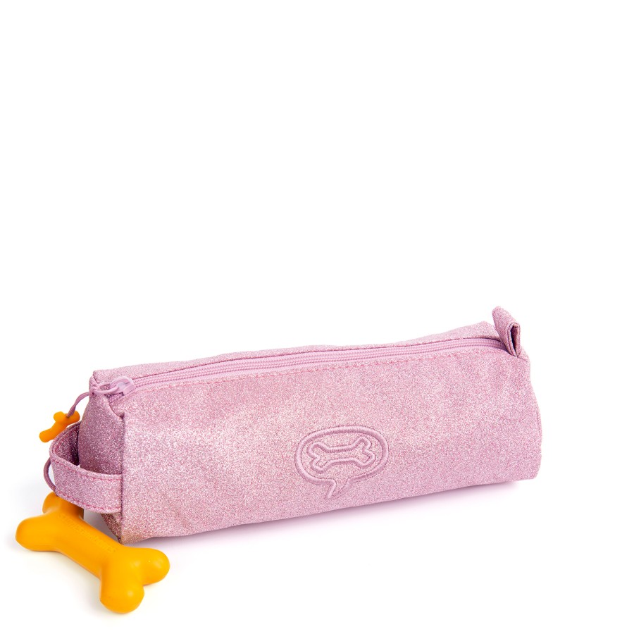 Girls STONES and BONES Pencil Cases | Oregon 2.0 - Glitters Rose - Stones And Bones