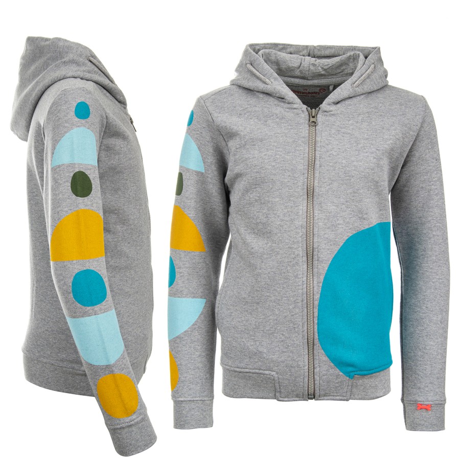 Girls STONES and BONES Sweaters | Orlando - Shapes M.Grey - Stones And Bones